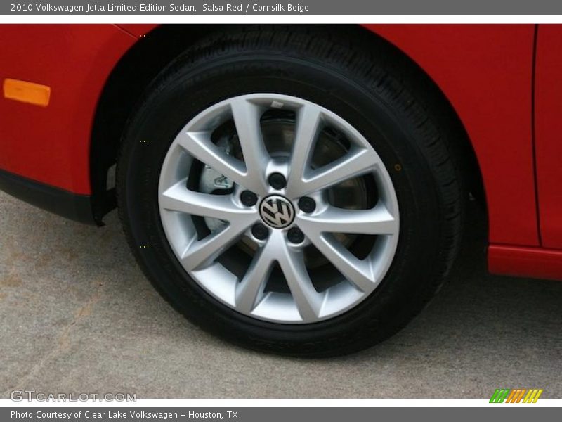 Salsa Red / Cornsilk Beige 2010 Volkswagen Jetta Limited Edition Sedan