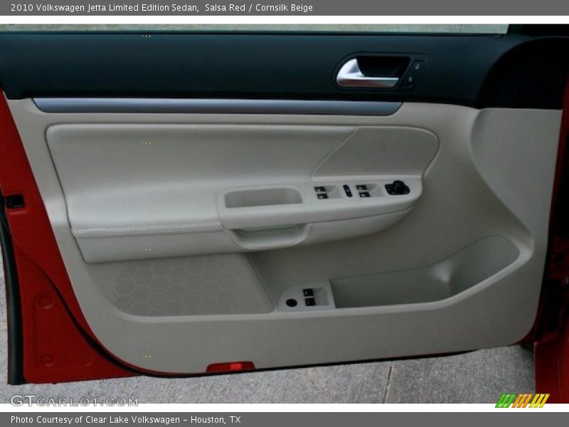 Salsa Red / Cornsilk Beige 2010 Volkswagen Jetta Limited Edition Sedan