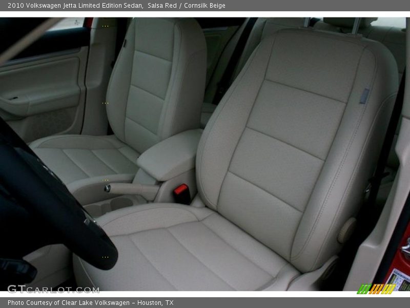 Salsa Red / Cornsilk Beige 2010 Volkswagen Jetta Limited Edition Sedan