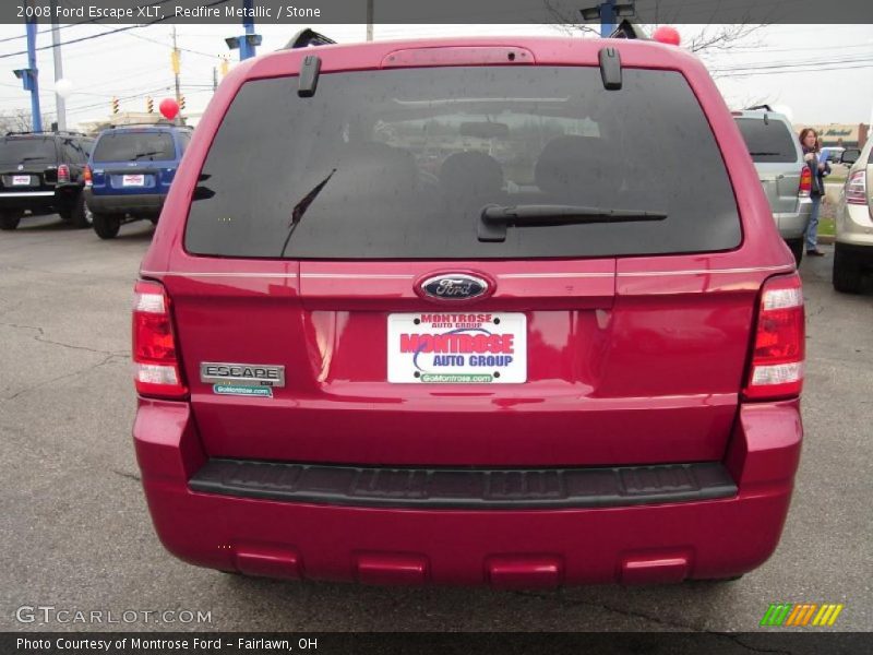 Redfire Metallic / Stone 2008 Ford Escape XLT