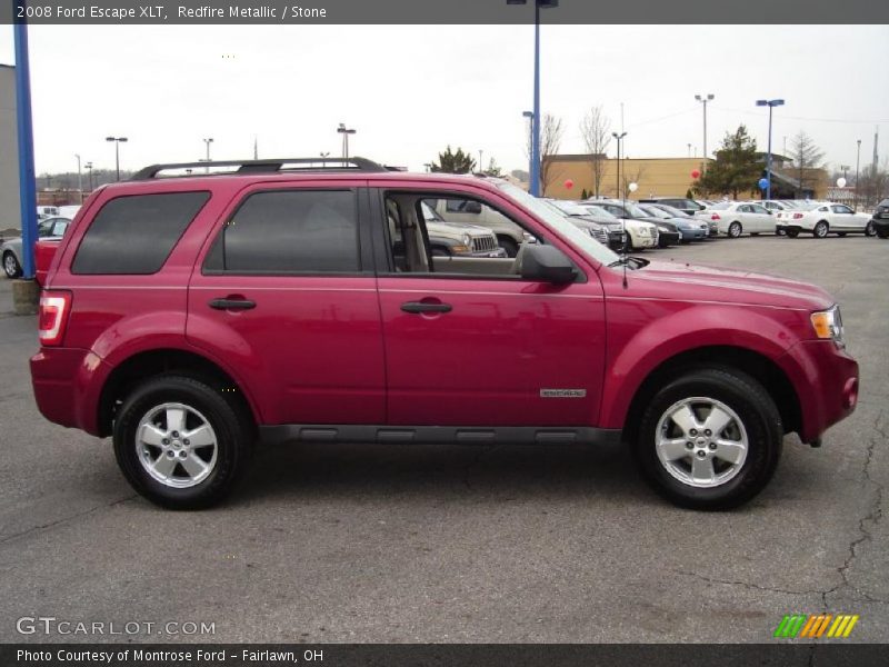 Redfire Metallic / Stone 2008 Ford Escape XLT