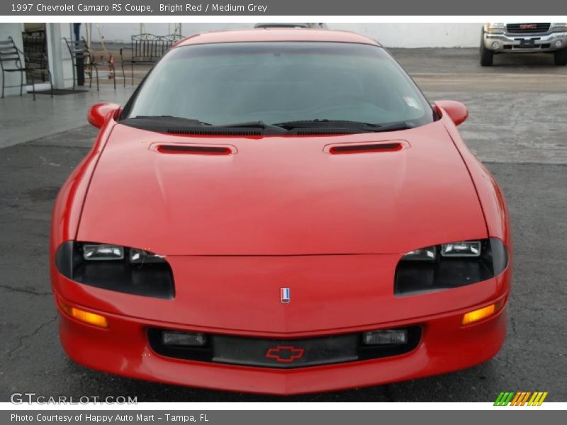 Bright Red / Medium Grey 1997 Chevrolet Camaro RS Coupe