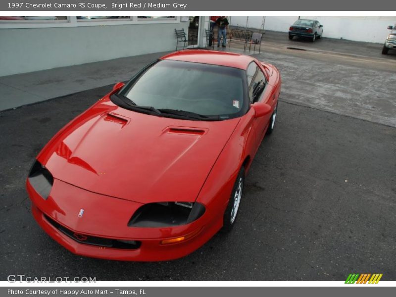 Bright Red / Medium Grey 1997 Chevrolet Camaro RS Coupe