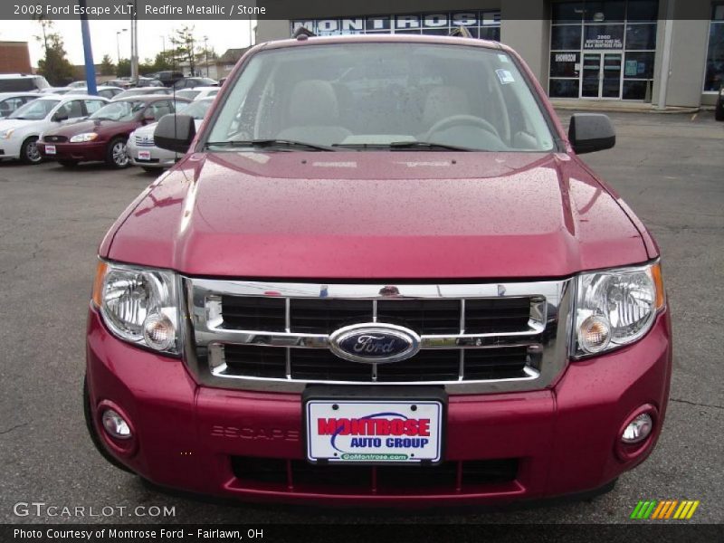 Redfire Metallic / Stone 2008 Ford Escape XLT