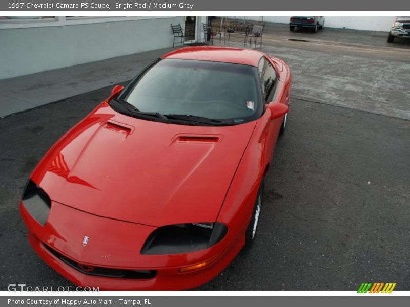Bright Red / Medium Grey 1997 Chevrolet Camaro RS Coupe