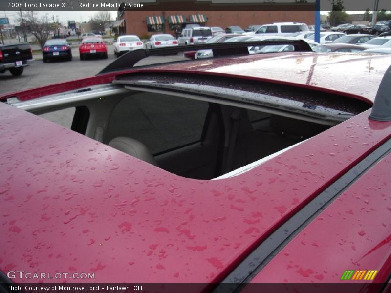 Redfire Metallic / Stone 2008 Ford Escape XLT