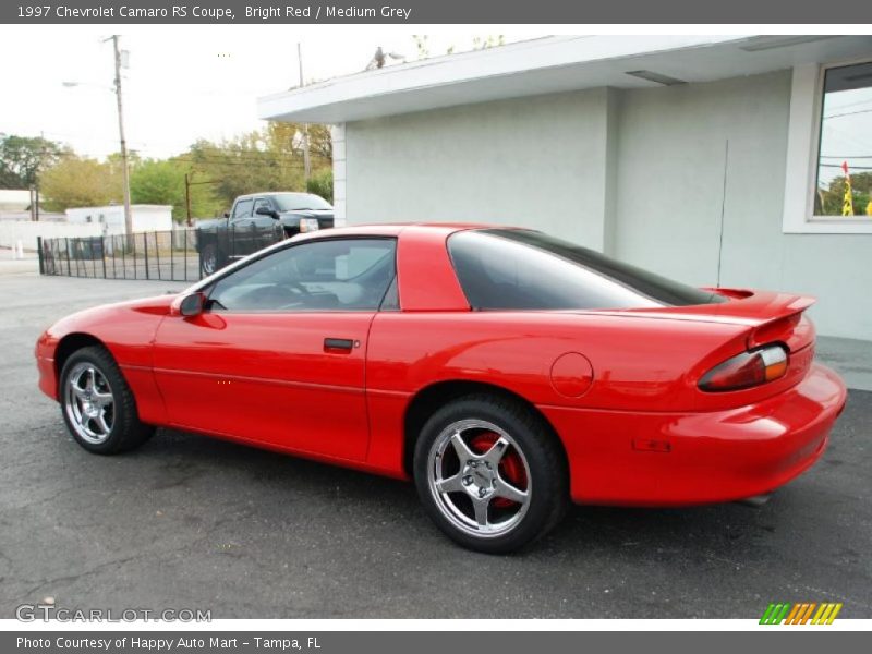 Bright Red / Medium Grey 1997 Chevrolet Camaro RS Coupe