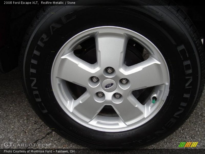 Redfire Metallic / Stone 2008 Ford Escape XLT