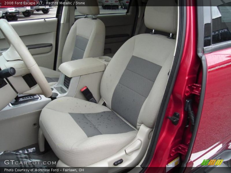 Redfire Metallic / Stone 2008 Ford Escape XLT