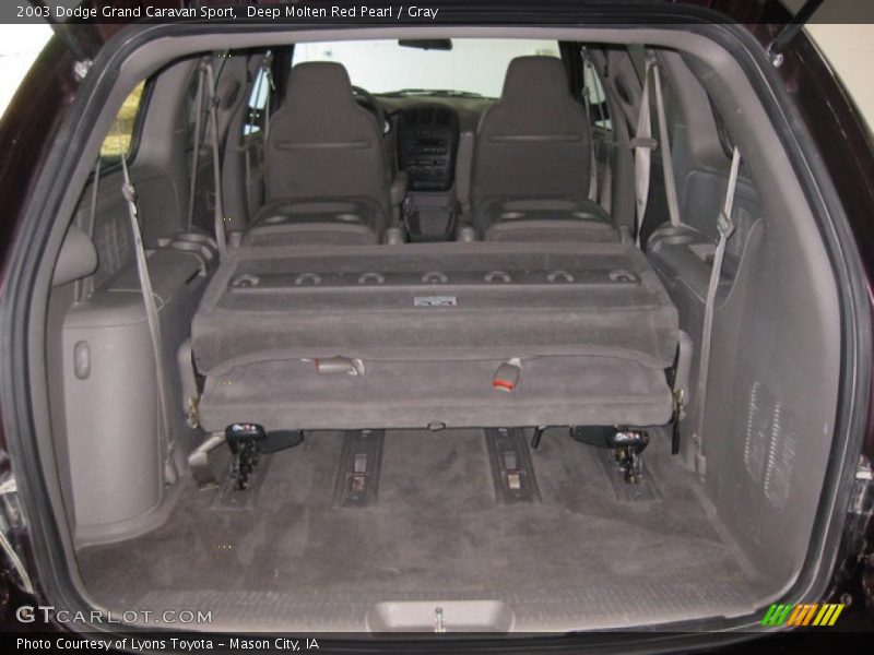 Deep Molten Red Pearl / Gray 2003 Dodge Grand Caravan Sport
