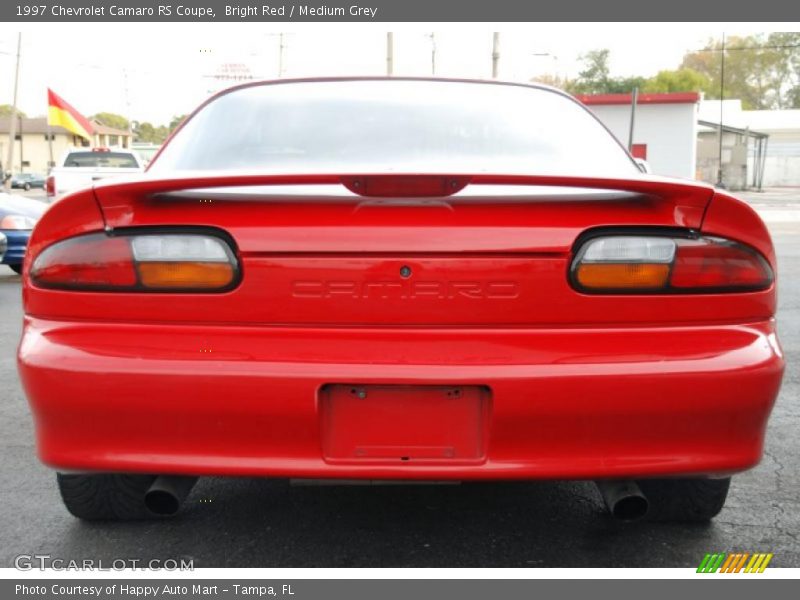 Bright Red / Medium Grey 1997 Chevrolet Camaro RS Coupe