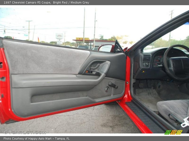 Bright Red / Medium Grey 1997 Chevrolet Camaro RS Coupe