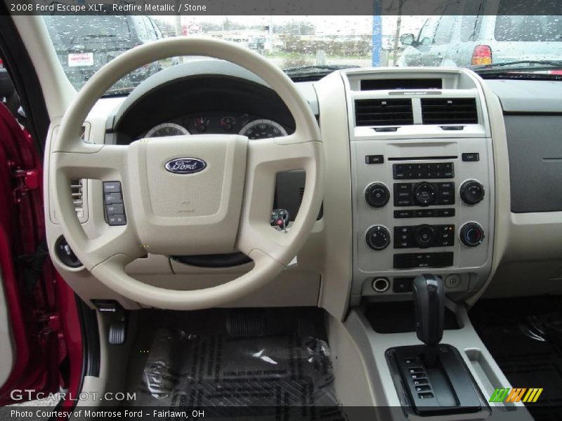 Redfire Metallic / Stone 2008 Ford Escape XLT