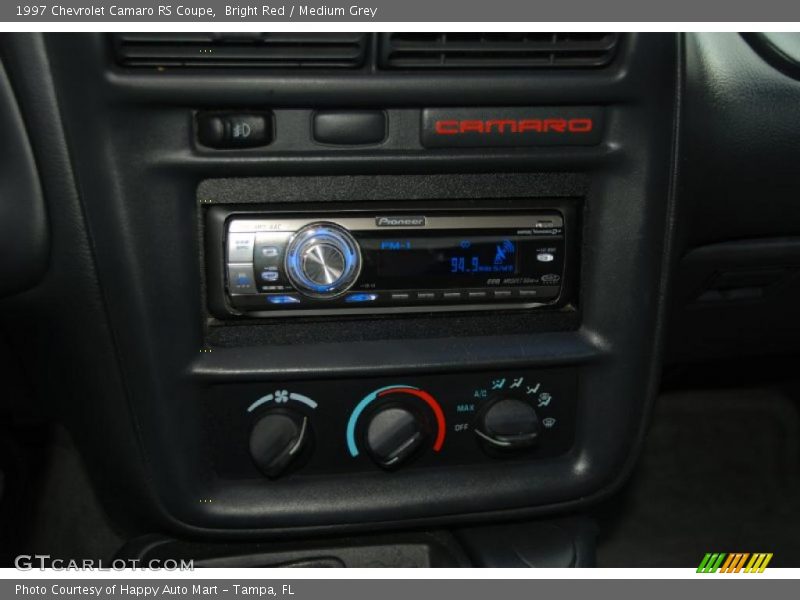 Bright Red / Medium Grey 1997 Chevrolet Camaro RS Coupe