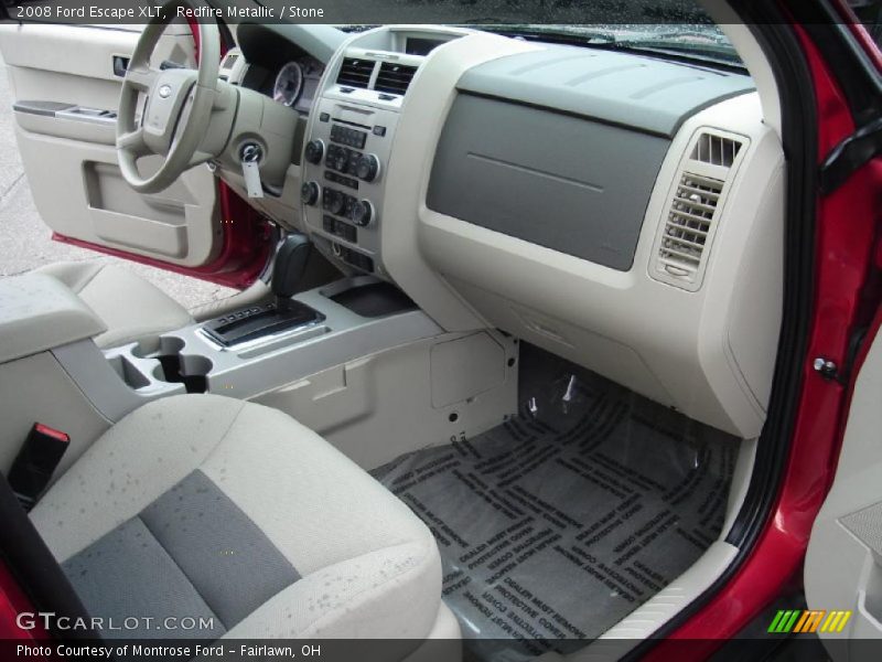 Redfire Metallic / Stone 2008 Ford Escape XLT