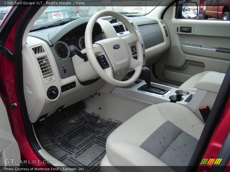 Redfire Metallic / Stone 2008 Ford Escape XLT