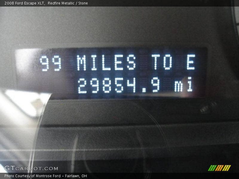 Redfire Metallic / Stone 2008 Ford Escape XLT