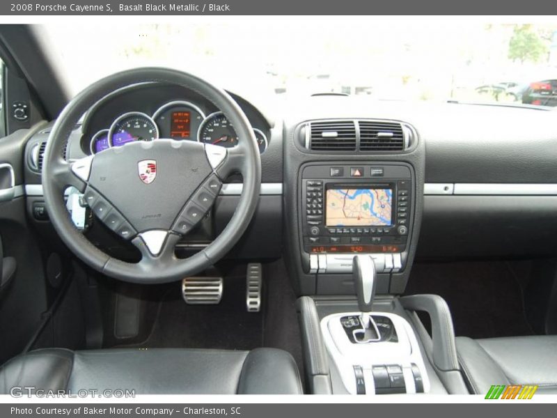 Basalt Black Metallic / Black 2008 Porsche Cayenne S