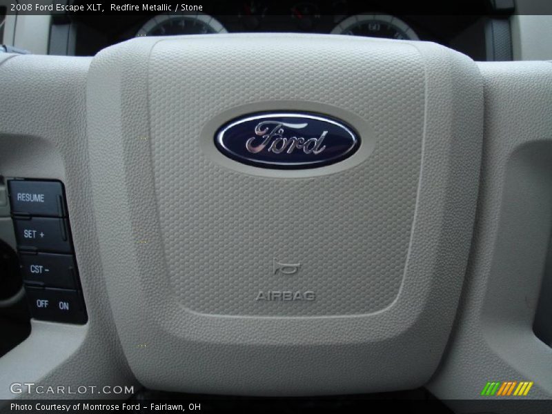 Redfire Metallic / Stone 2008 Ford Escape XLT