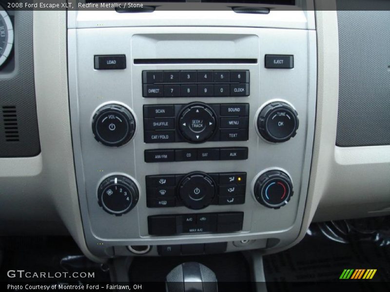 Redfire Metallic / Stone 2008 Ford Escape XLT