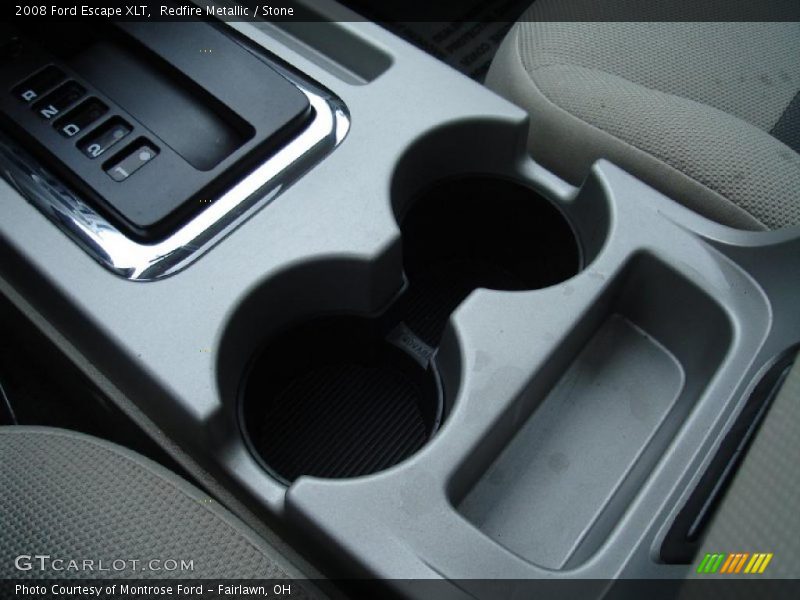 Redfire Metallic / Stone 2008 Ford Escape XLT