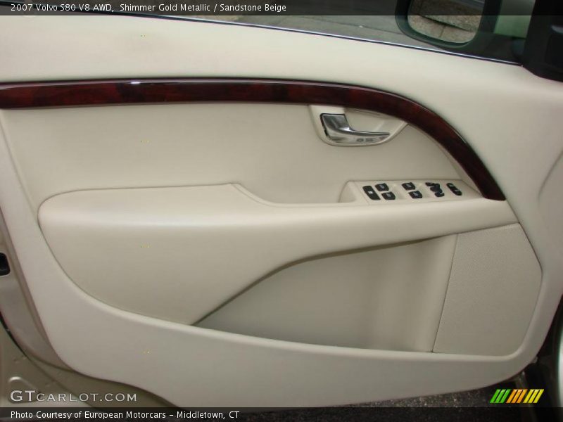 Shimmer Gold Metallic / Sandstone Beige 2007 Volvo S80 V8 AWD
