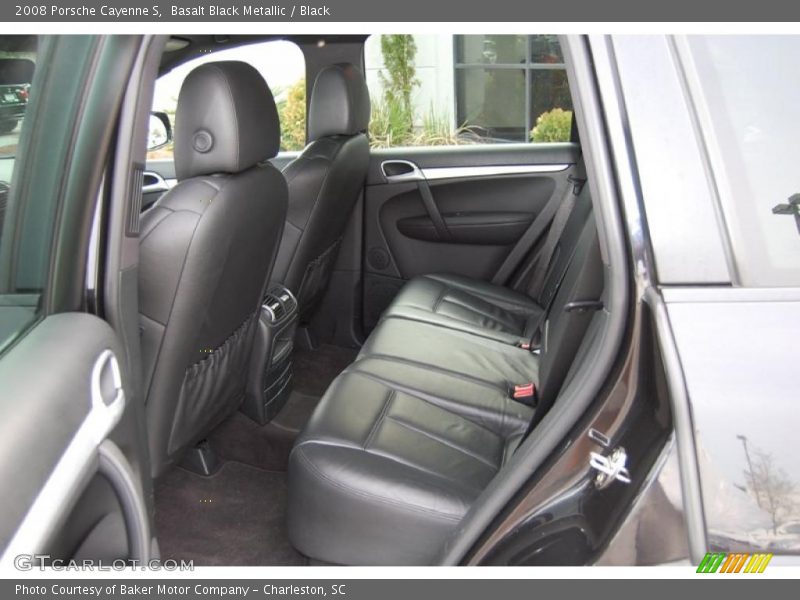 Basalt Black Metallic / Black 2008 Porsche Cayenne S