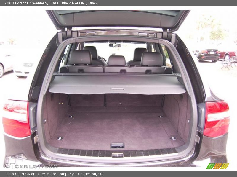 Basalt Black Metallic / Black 2008 Porsche Cayenne S