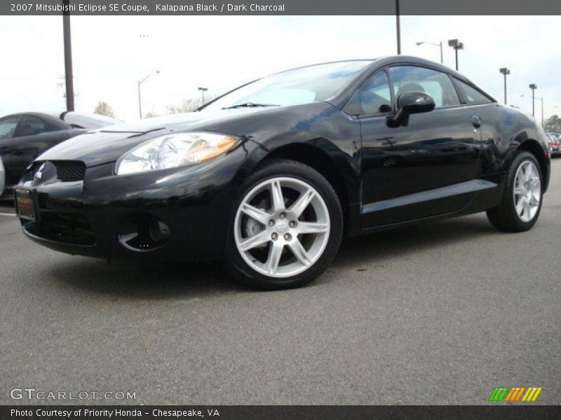 Kalapana Black / Dark Charcoal 2007 Mitsubishi Eclipse SE Coupe