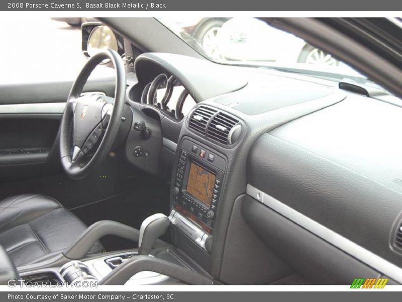 Basalt Black Metallic / Black 2008 Porsche Cayenne S