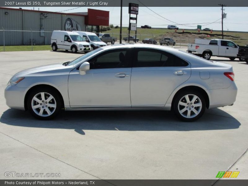 Tungsten Silver Metallic / Light Gray 2007 Lexus ES 350