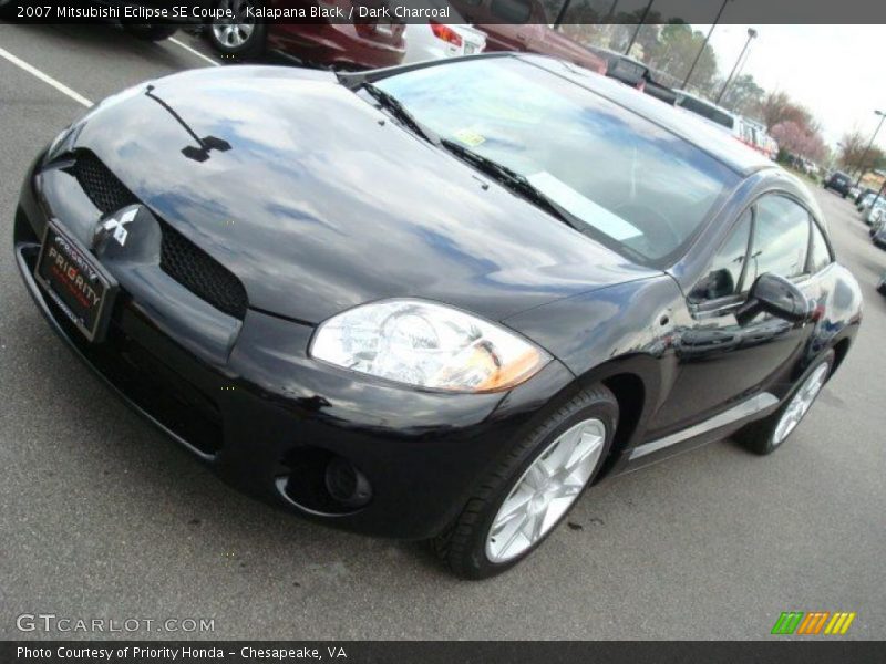 Kalapana Black / Dark Charcoal 2007 Mitsubishi Eclipse SE Coupe