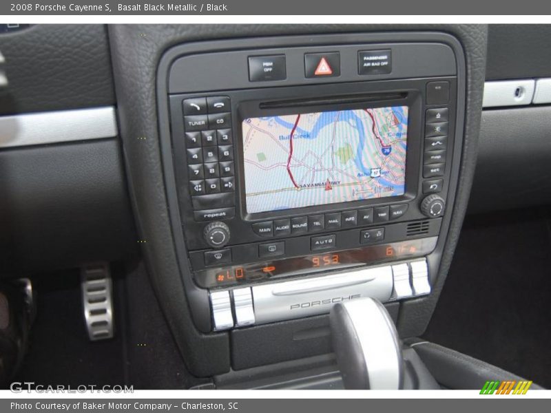 Basalt Black Metallic / Black 2008 Porsche Cayenne S