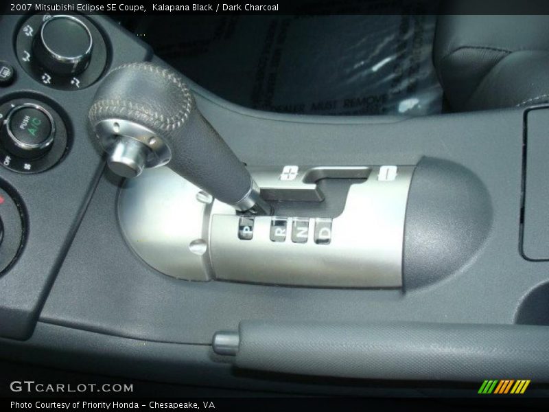 Kalapana Black / Dark Charcoal 2007 Mitsubishi Eclipse SE Coupe