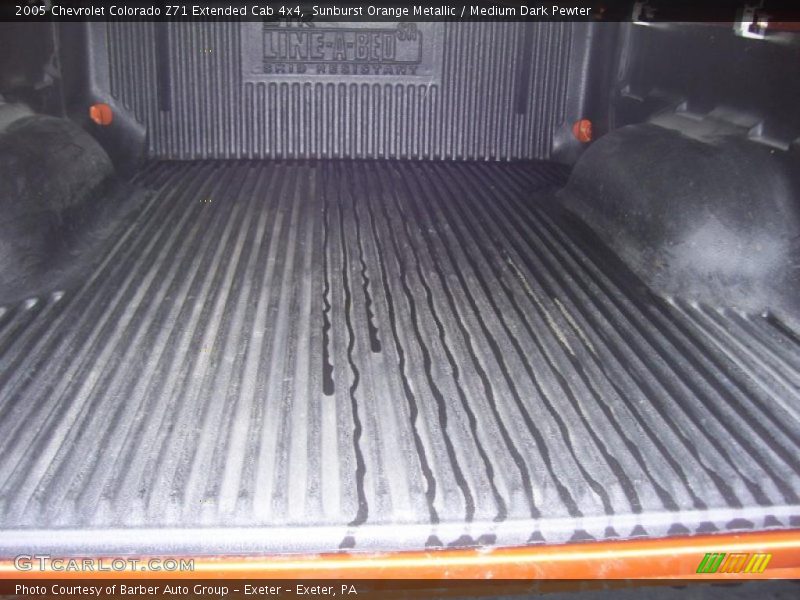 Sunburst Orange Metallic / Medium Dark Pewter 2005 Chevrolet Colorado Z71 Extended Cab 4x4