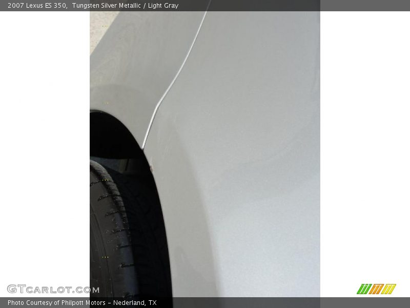 Tungsten Silver Metallic / Light Gray 2007 Lexus ES 350
