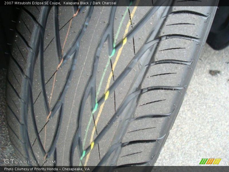 Kalapana Black / Dark Charcoal 2007 Mitsubishi Eclipse SE Coupe