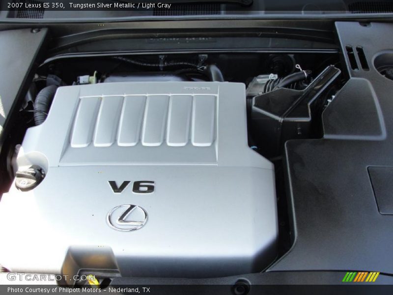 Tungsten Silver Metallic / Light Gray 2007 Lexus ES 350