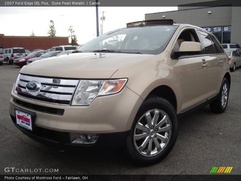 Dune Pearl Metallic / Camel 2007 Ford Edge SEL Plus