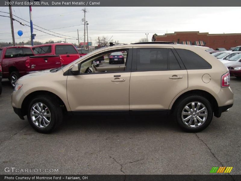 Dune Pearl Metallic / Camel 2007 Ford Edge SEL Plus