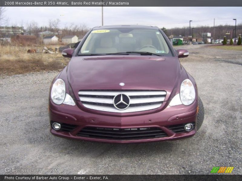 Barolo Red Metallic / Macadamia 2008 Mercedes-Benz R 350 4Matic