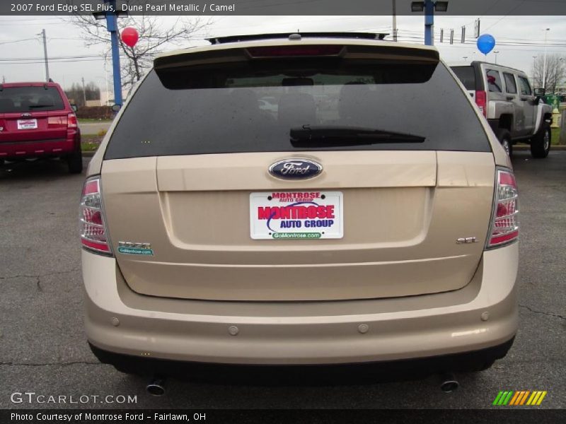 Dune Pearl Metallic / Camel 2007 Ford Edge SEL Plus