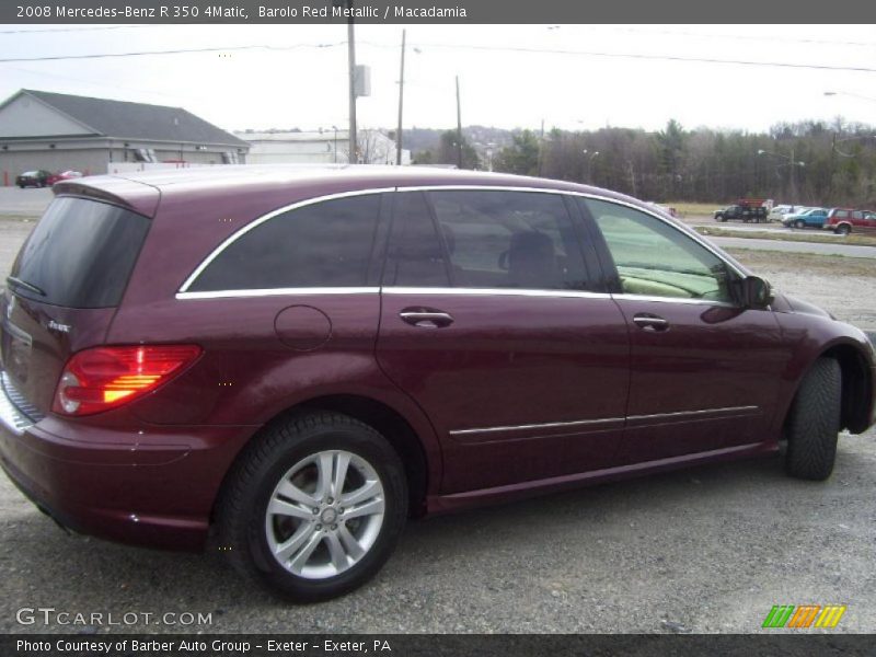 Barolo Red Metallic / Macadamia 2008 Mercedes-Benz R 350 4Matic