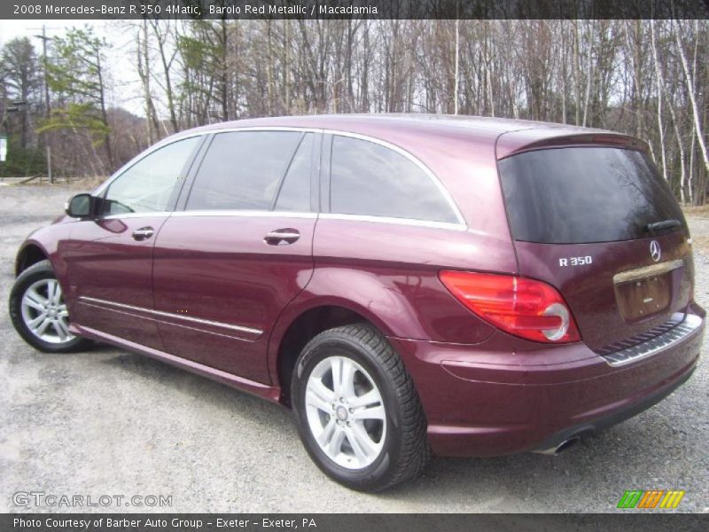 Barolo Red Metallic / Macadamia 2008 Mercedes-Benz R 350 4Matic