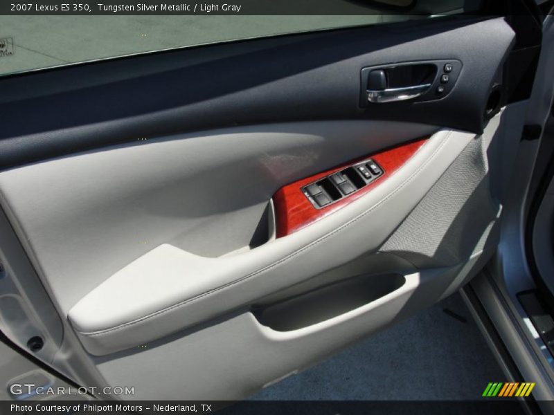 Tungsten Silver Metallic / Light Gray 2007 Lexus ES 350