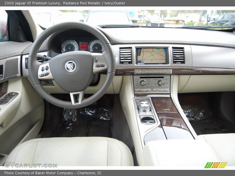 Radiance Red Metallic / Ivory/Oyster 2009 Jaguar XF Premium Luxury