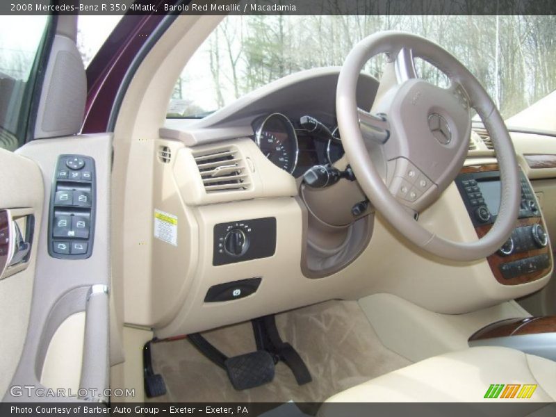 Barolo Red Metallic / Macadamia 2008 Mercedes-Benz R 350 4Matic