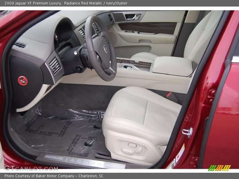 Radiance Red Metallic / Ivory/Oyster 2009 Jaguar XF Premium Luxury