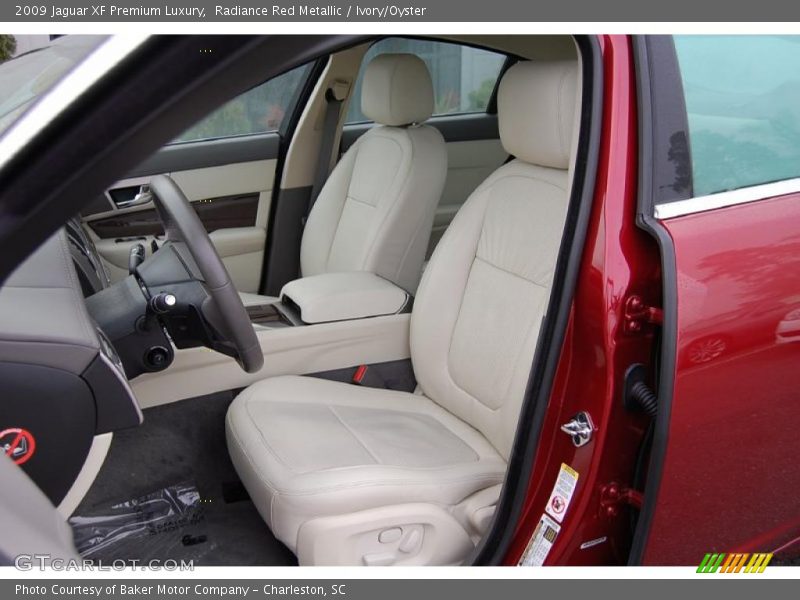 Radiance Red Metallic / Ivory/Oyster 2009 Jaguar XF Premium Luxury