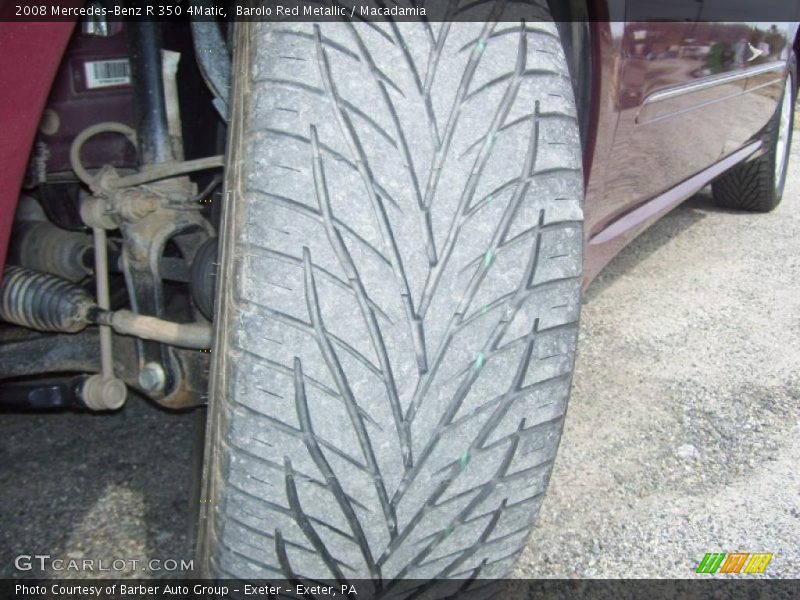 Barolo Red Metallic / Macadamia 2008 Mercedes-Benz R 350 4Matic